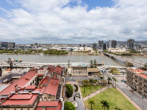 Oaks Brisbane Casino Tower Suites : photo 1 de la chambre appartement 2 chambres - vue sur rivière