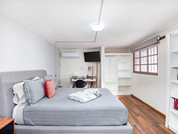 Finca Coyoacán : photo 6 de la chambre chambre double deluxe avec douche