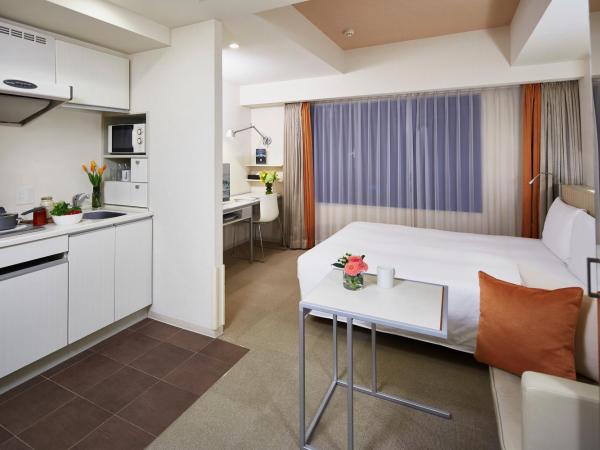 Citadines Kyoto Karasuma-Gojo : photo 3 de la chambre studio chambre double