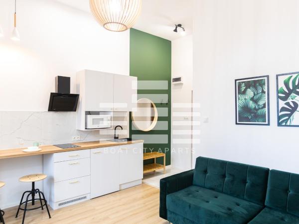 Boat City Aparts - Dworzec Łódź Fabryczna : photo 5 de la chambre appartement supérieur (4 adultes)