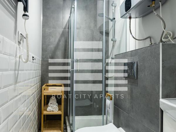 Boat City Aparts - Dworzec Łódź Fabryczna : photo 6 de la chambre superior apartment v