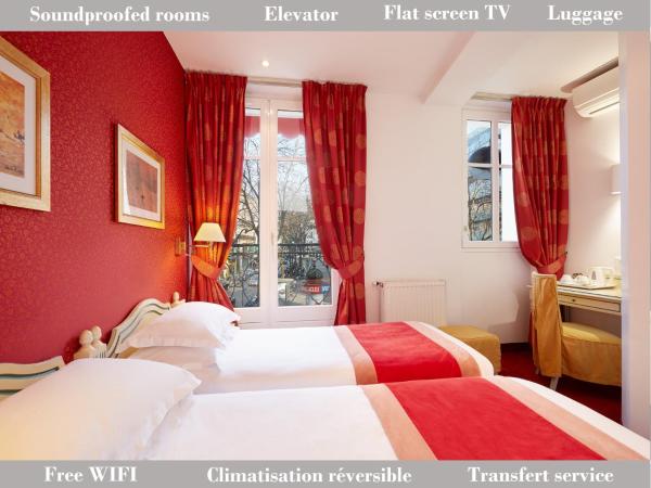 Austin's Saint Lazare Hotel : photo 2 de la chambre chambre lits jumeaux