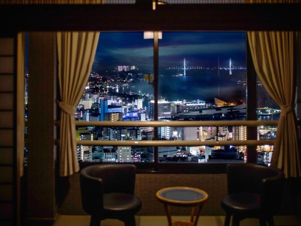 Hotel Nagasaki : photo 1 de la chambre chambre de style japonais - vue sur ville - non-fumeurs