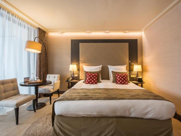 AlpenGold Hotel Davos : photo 3 de la chambre luxueuse chambre king avec balcon