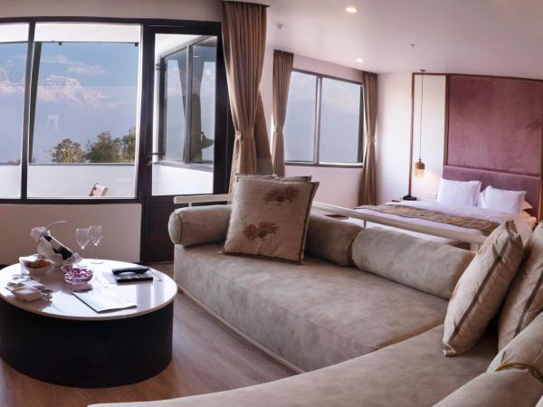 Hotel Annapurna View Sarangkot : photo 5 de la chambre suite double ou lits jumeaux