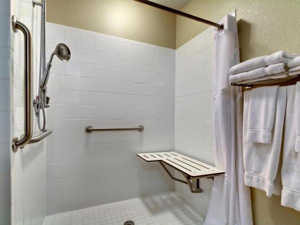 Holiday Inn Express & Suites Jacksonville South - I-295, an IHG Hotel : photo 5 de la chambre queen room with two queen beds - disability access hearing accessible - roll-in shower