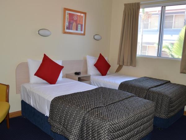 Airport Motel Brisbane : photo 5 de la chambre chambre lits jumeaux standard