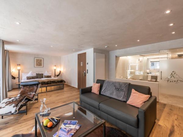 Matterhorn FOCUS Design Hotel : photo 2 de la chambre suite junior alphubel