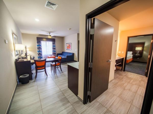 Holiday inn Express & Suites Oklahoma City Southeast, an IHG Hotel : photo 3 de la chambre suite lit king-size avec baignoire spa - non-fumeurs