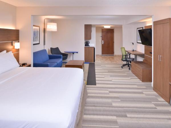 Holiday Inn Express Hotel & Suites Indianapolis Dtn-Conv Ctr, an IHG Hotel : photo 10 de la chambre suite lit king-size avec canapé-lit