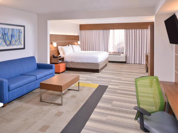 Holiday Inn Express Hotel & Suites Indianapolis Dtn-Conv Ctr, an IHG Hotel : photo 3 de la chambre suite lit king-size avec canapé-lit