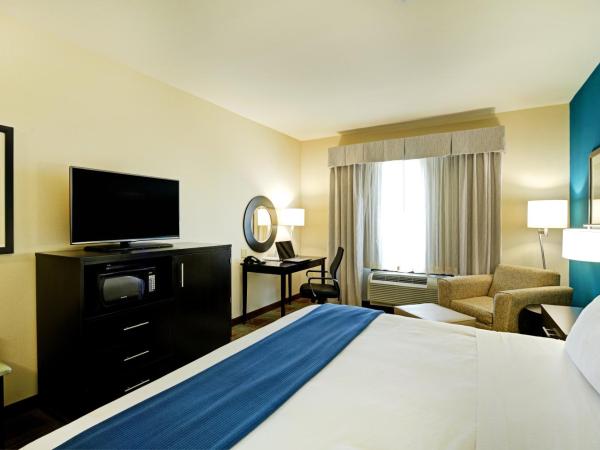 Holiday Inn Express & Suites Houston Northwest-Brookhollow, an IHG Hotel : photo 2 de la chambre chambre lit king-size - baignoire accessible aux personnes à mobilité réduite - non-fumeurs