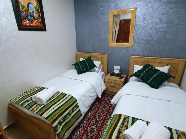 Riad Dar El Mesk : photo 1 de la chambre chambre lits jumeaux standard avec salle de bains commune