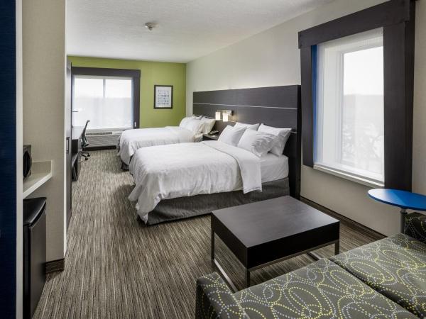 Holiday Inn Express & Suites - Saskatoon East - University, an IHG Hotel : photo 9 de la chambre chambre avec 2 lits queen-size - baignoire accessible aux personnes à mobilité réduite - non-fumeurs