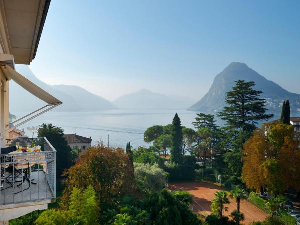 Grand Hotel Villa Castagnola : photo 4 de la chambre chambre double supérieure