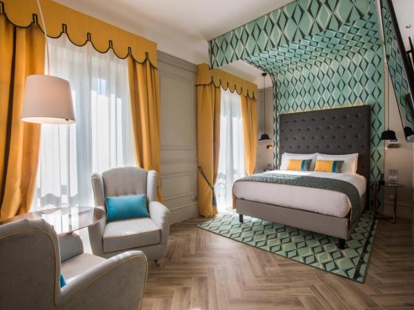 Hotel Indigo Milan - Corso Monforte, an IHG Hotel : photo 2 de la chambre chambre lit queen-size premium