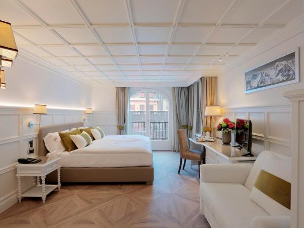 Grand Hôtel des Alpes : photo 4 de la chambre chambre double mont blanc