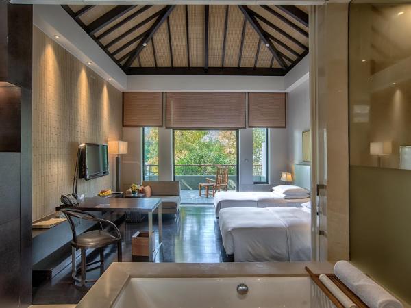 Park Hyatt Ningbo Resort & Spa : photo 1 de la chambre chambre lits jumeaux - vue sur jardin