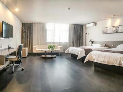 Jinjiang Inn Select Qiaosinan Metro Station, Hangzhou : photo 1 de la chambre chambre lits jumeaux