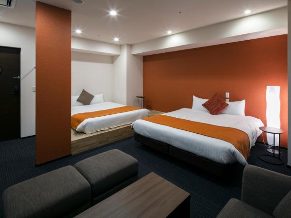 Randor Hotel Sapporo Suites : photo 5 de la chambre chambre supérieure avec 2 lits queen-size