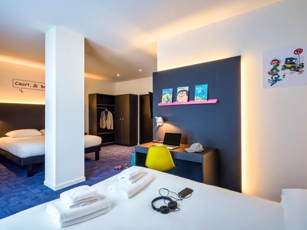 ibis Styles Liege Guillemins : photo 4 de la chambre chambre premium lit queen-size avec canapé-lit