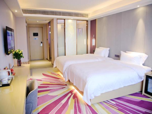 Lavande Hotels·Shenzhen North Railway Station Longhua Bus Terminal : photo 8 de la chambre chambre lits jumeaux affaires