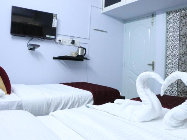 Hotel NKC Airport : photo 9 de la chambre chambre lits jumeaux standard - vue sur montagne