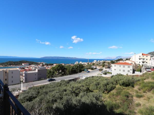 Pansion Komfor Moča : photo 7 de la chambre chambre double - vue partielle sur mer.