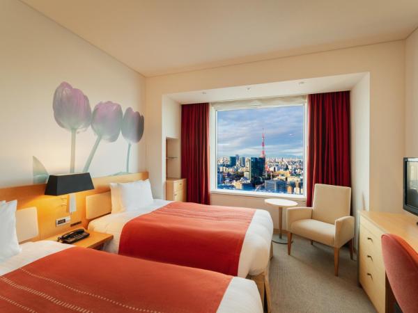 Park Hotel Tokyo : photo 6 de la chambre chambre lits jumeaux - côté tour de tokyo - non-fumeurs - au-dessus du 26ème Étage