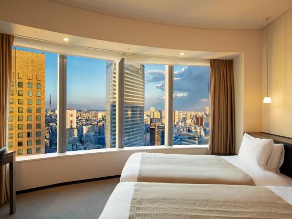 Park Hotel Tokyo : photo 5 de la chambre chambre triple deluxe avec 2 lits simples et 1 canapé-lit - non-fumeurs - au-dessus du 26ème Étage