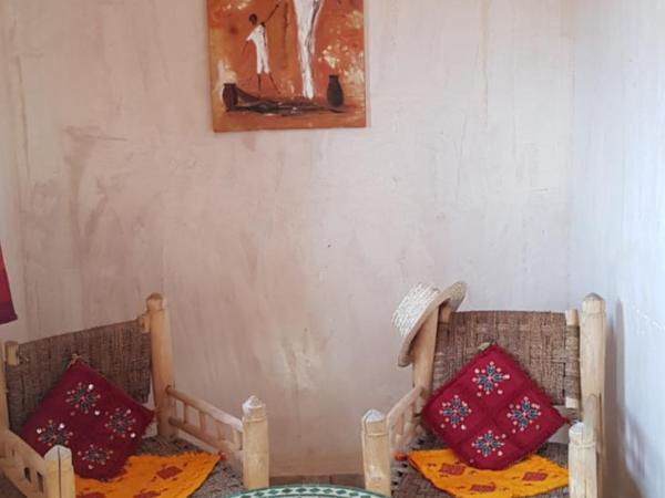 Riad Dar Bergui : photo 7 de la chambre chambre double avec terrasse
