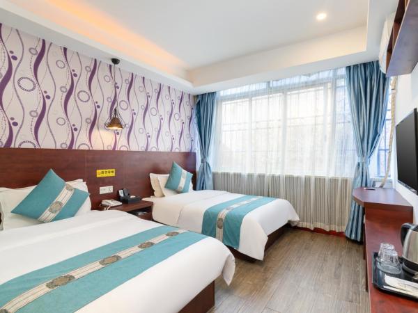 YIMI Hotel Guangzhou International Convention and Exhibition Center Guangzhou Tower Branch : photo 3 de la chambre chambre lits jumeaux deluxe