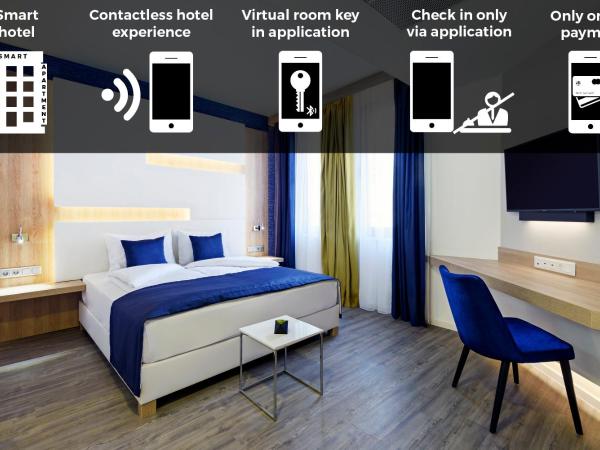 KViHotel Budapest - the smart hotel : photo 3 de la chambre chambre double supérieure