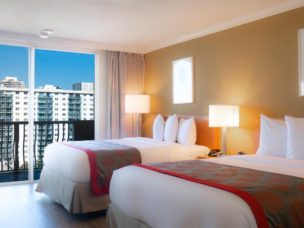 Ramada Plaza by Wyndham Marco Polo Beach Resort : photo 1 de la chambre chambre deluxe avec 2 lits queen-size - non-fumeurs - vue sur ville
