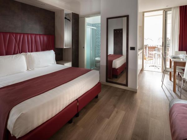 Residence Queen : photo 5 de la chambre studio avec balcon (3 adultes)