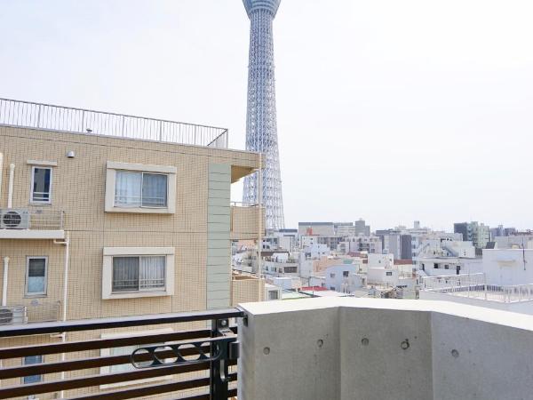 Jeffery Skytree Residence Tokyo : photo 8 de la chambre deluxe double room with tokyo skytree view