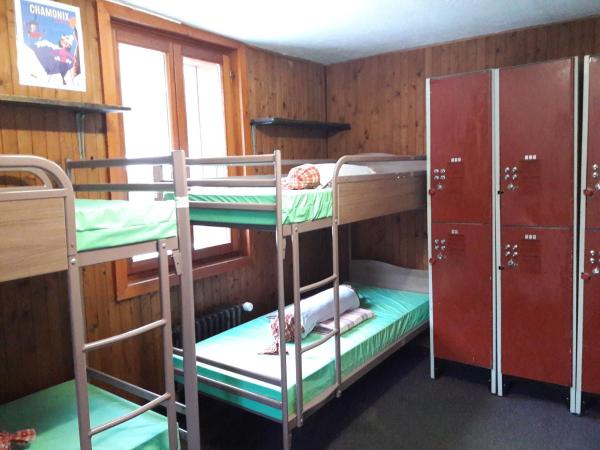 Le Chamoniard Volant : photo 8 de la chambre lit dans dortoir mixte de 6 lits