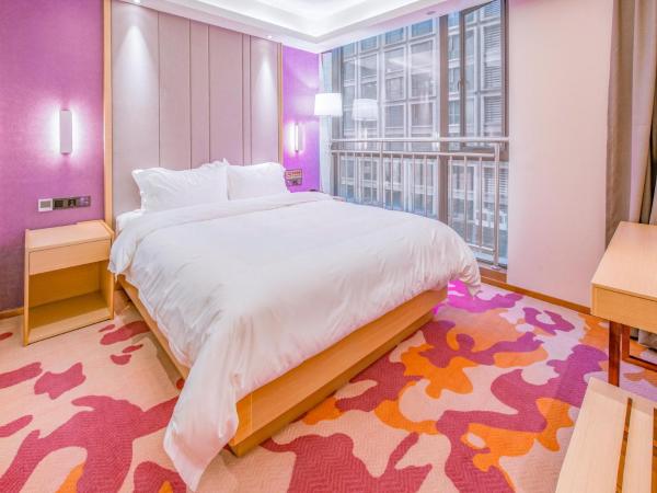 Lavande Hotel Chongqing Jiangbei Intemational Airport Teminal T3 Shop : photo 5 de la chambre chambre lit king-size de luxe
