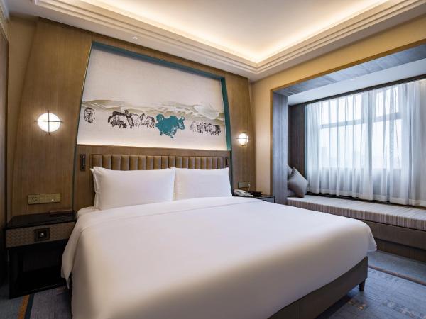 Chengdu Tibetan Hotel-Free Welcome Tibetan Tea : photo 1 de la chambre potala palace sunshine suite-two people tibetan tea free experience