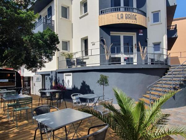 Hôtel La Baïne : photo 2 de la chambre chambre double avec balcon