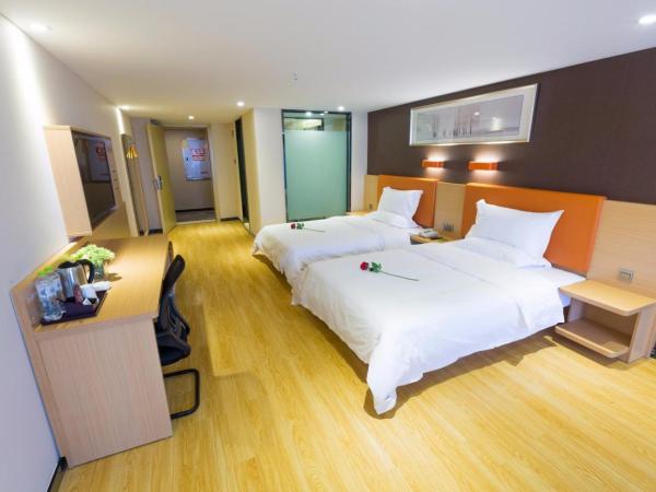 7Days Premium Chongqing Jiangbei International Airport Lushan Light Rail Station Branch : photo 4 de la chambre chambre lits jumeaux