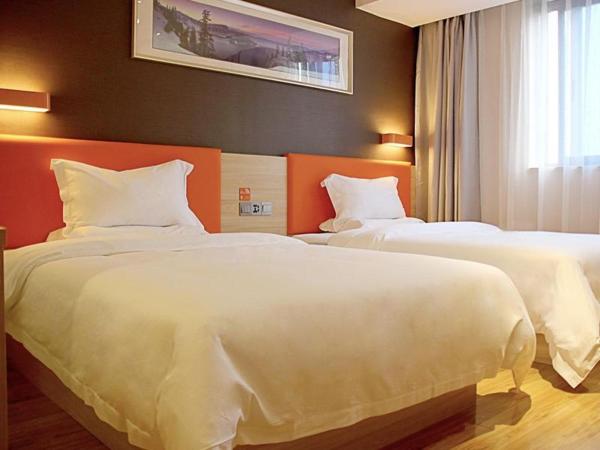 7Days Premium Chongqing Nanping Pedestrian Street Light Rail Station Branch : photo 2 de la chambre chambre lits jumeaux supérieure