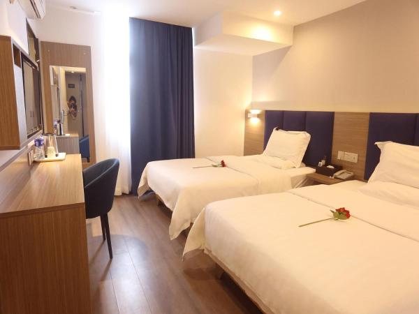 7Days Premium Shenzhen High Speed Rail North Station Minzhi Branch : photo 4 de la chambre chambre lits jumeaux supérieure