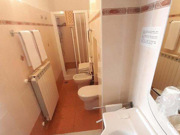 Hotel Alba Torino centro : photo 5 de la chambre chambre triple avec salle de bains privative