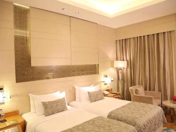 Taj City Centre Gurugram : photo 3 de la chambre superior room twin bed with upgrade to deluxe room (subject to avl),10% discount on food & soft beverages