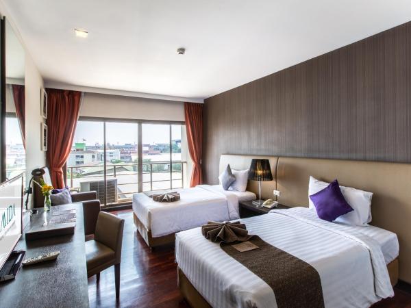 Mida Hotel Don Mueang Airport : photo 5 de la chambre chambre deluxe double ou lits jumeaux