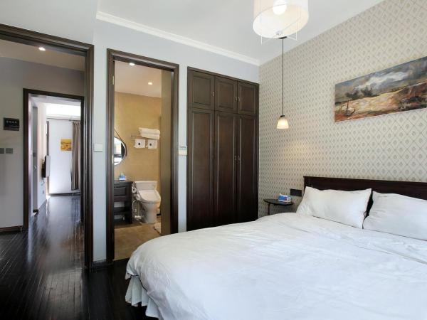 Shanghai Downtown Hills Boutique Guesthouse - Near Metro Line 7, Exit 3, Changping Road : photo 9 de la chambre kenya queen room with garden view