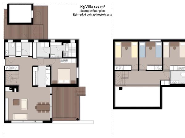 Hotel K5 Levi and K5 Villas : photo 8 de la chambre villa