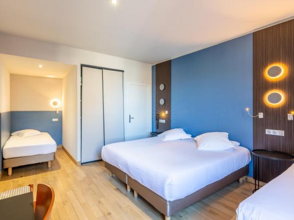 Hotel Kyriad Saint Malo Centre Plage : photo 1 de la chambre chambre quadruple - sans vue sur mer
