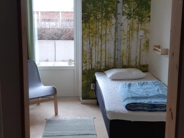 STF Östersund Ledkrysset : photo 1 de la chambre chambre simple avec douche